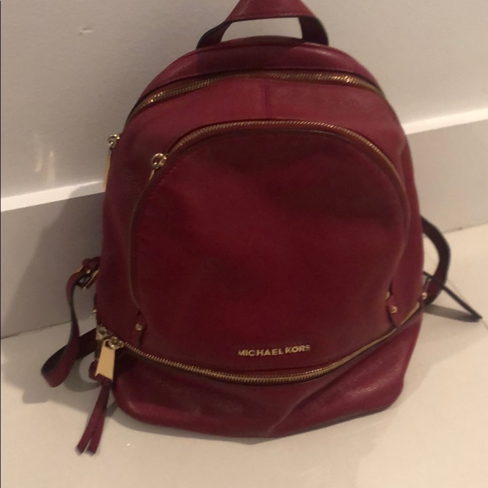 Red Michael Kora backpack